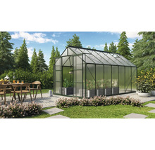 Skleník Vitavia Uranus 11500 polykarbonát 6 mm 257x445 cm zelený