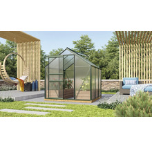 Skleník Vitavia Venus 3800 polykarbonát 4 mm 195x195 cm zelený