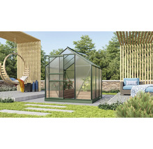 Skleník Vitavia Venus 3800 polykarbonát 4 mm 195x195 cm zelený
