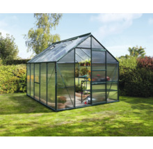 Skleník Vitavia Meridian 1 8300 polykarbonát 6 mm 257x321 cm zelený