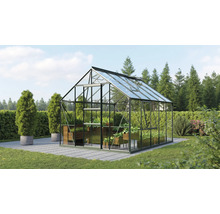 Skleník Vitavia Meridian 1 8300 sklenený 3 mm 257x321 cm zelený