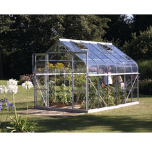Skleník Vitavia Diana 9900 sklenený 3 mm 264x383 cm hliník