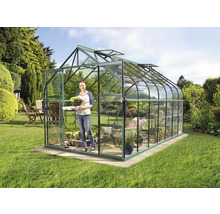 Skleník Vitavia Diana 11500 sklenený 3 mm 264x445 cm zelený