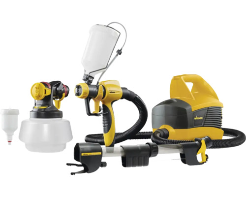 Striekací systém farieb s farbiacimi pištoľami a príslušenstvom