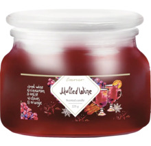 Vonná sviečka v skle s vôňou vareného vína