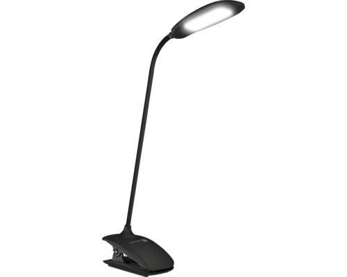 LED klipsová lampa s flexibilným ramenom