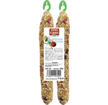 Dve tyčinky Zoo Care Budgie Sticks, tyčinky s krmivom pre andulky.