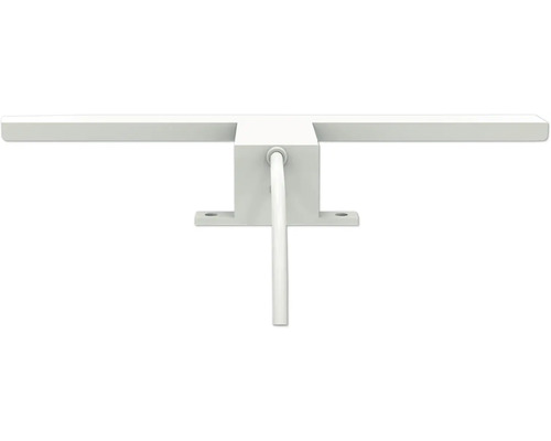 Biele zrkadlové svietidlo s káblom