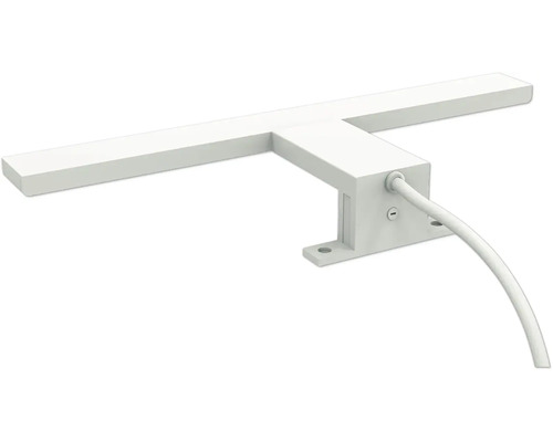 Biele LED povrchové svietidlo s káblom