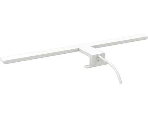 Biele LED zrkadlové svietidlo s pripojovacím káblom