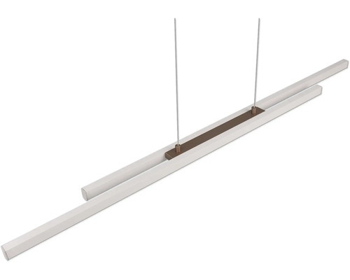 Moderné LED závesné svietidlo s dvoma svetelnými tyčami