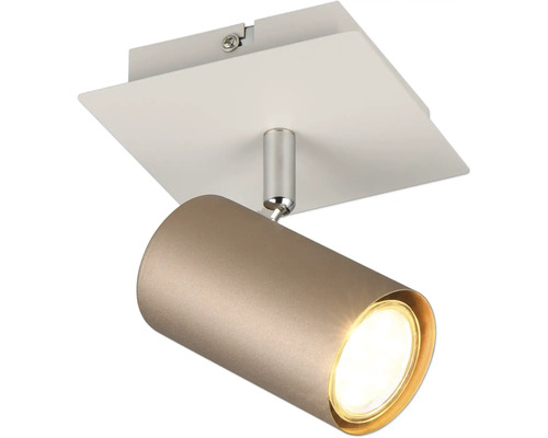 Stropné svietidlo s otočnou hlavicou pre flexibilné nastavenie svetla.