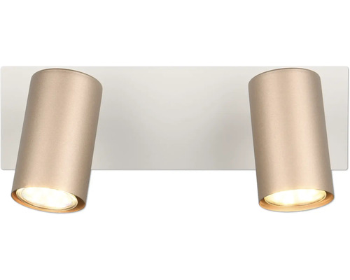 Dve stropné bodovky na montážnej doske