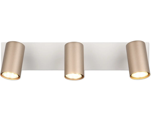 Stropné svietidlo s tromi valcovými reflektormi