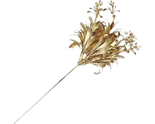 Dekoratívna vetva s listami a kvetenstvom