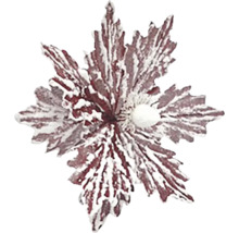 Dekoratívna vianočná hviezda so vzorom