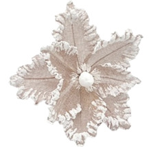 Dekoratívna látková kvetina na dekoráciu