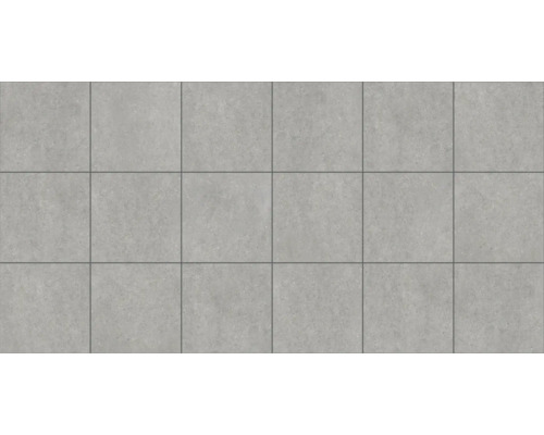 Sivé terasové dosky štvorcovo položené