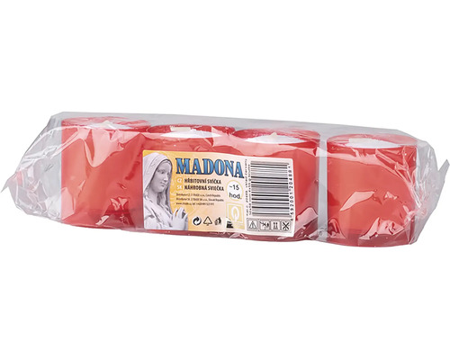 Balenie náhrobných sviečok Madona doba horenia približne 15 hodín
