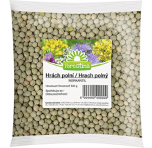 Poľný hrach v 500 gramovom balení