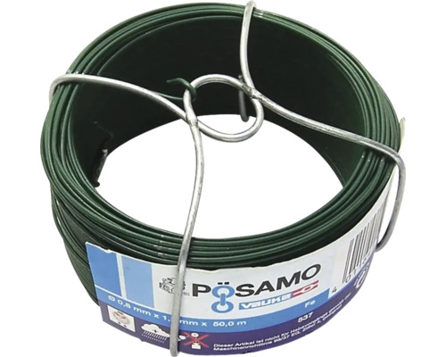 Záhradný drôt, 0,8 mm x 50 m, na upevnenie a viazanie v záhrade