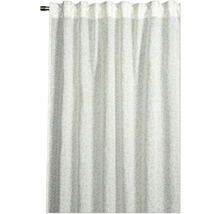 Záclona s kvetinovým vzorom