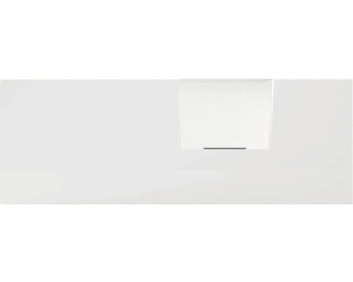 Biela kúpeľňová skrinka pod umývadlo