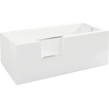 Obdĺžniková vaňa s vaňovými dverami pre bezbariérový prístup