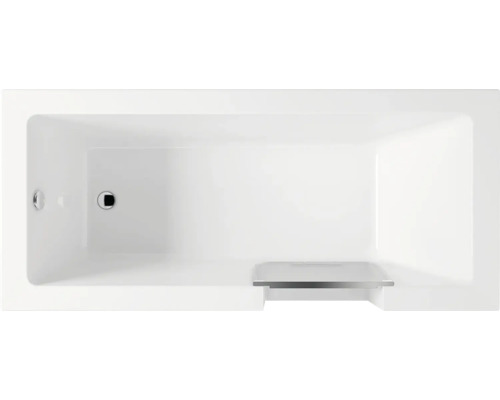 Pohľad zhora na obdĺžnikovú vaňu