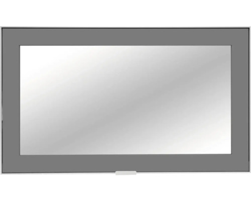 Obdĺžnikové zrkadlo s rámom