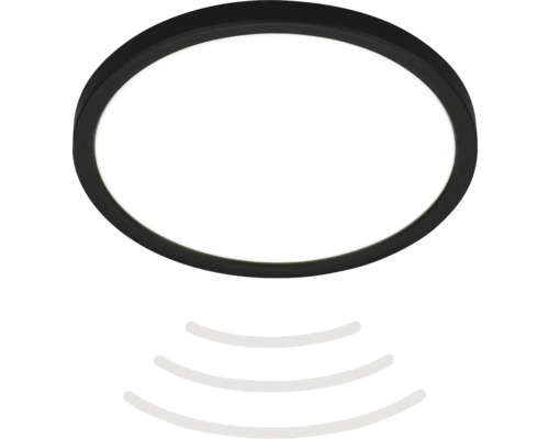 Guľaté LED stropné svietidlo s pohybovým senzorom