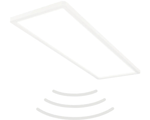 Obdĺžnikové stropné svietidlo so symbolom pohybového senzora