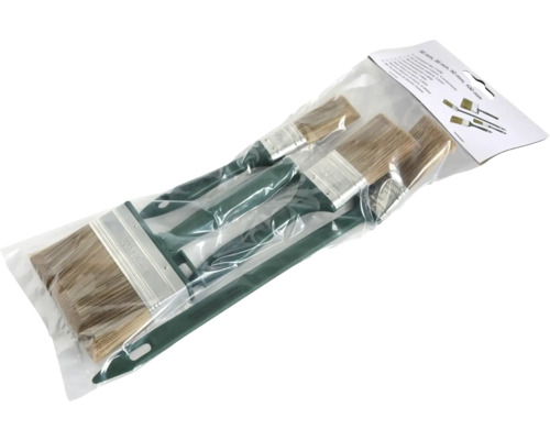 Sada štetcov so štyrmi štetcami rôznych veľkostí v plastovom obale