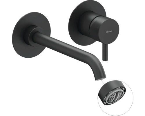 Nástenná batéria s okrúhlym dizajnom a perlátorom