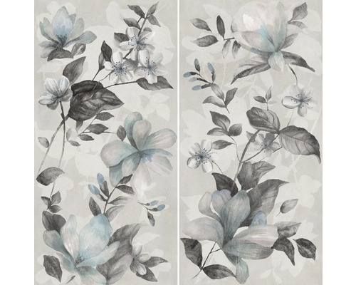 Dekor kvetovaný vzhľad Wallpapers 60x120 cm Dekoračná obkladačka s kvetinovým vzorom