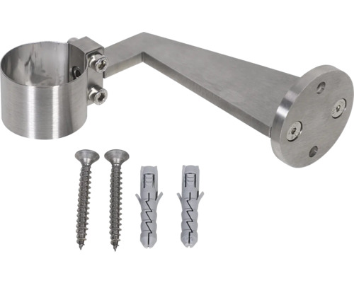 Držiak nerezového zábradlia so skrutkami a hmoždinkami