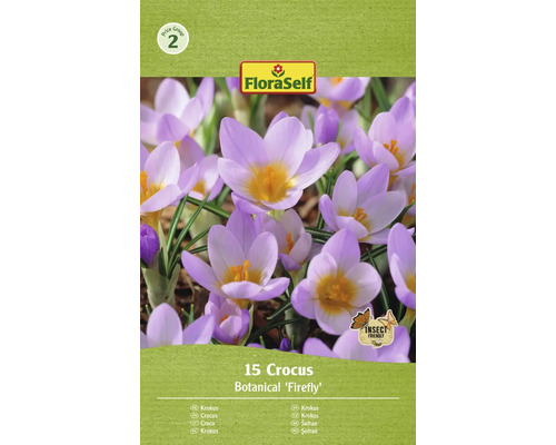 Balenie 15 cibuliek krokusu Botanical Firefly