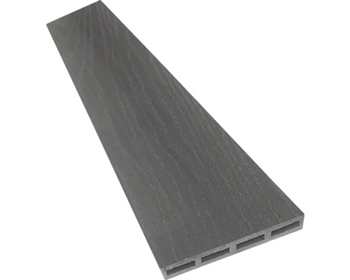 Plotovka WPC Country Light Grey 15x120x1500 mm Sivé WPC terasové dosky s dreveným vzhľadom