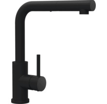 Čierna kuchynská batéria s jednou pákou