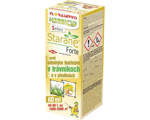 Postrek na burinu herbicíd Starane Forte Floraservis 60 ml Starane Forte herbicíd na boj proti odolnej burine