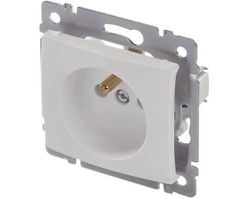 Zásuvka s montážnou doskou pre montáž na stenu