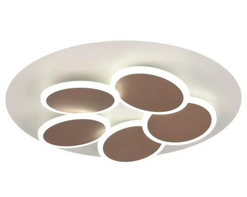 LED stropné svietidlo so šiestimi kruhovými prvkami