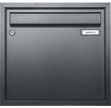 Poštová schránka so zámkom a logom Gutta