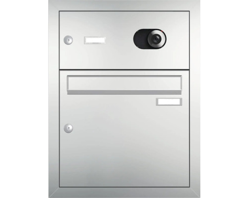 Poštová schránka s kamerou a zámkom