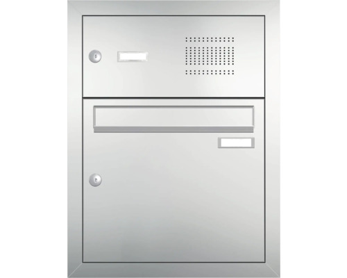 Poštová schránka s interkomom a menovkou