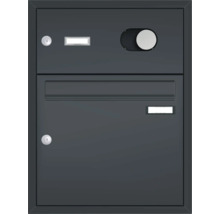 Poštová schránka s integrovaným zvončekom a interkomom