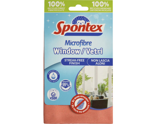 Utierka z mikrovlákna na okná Spontex Window Microfibre