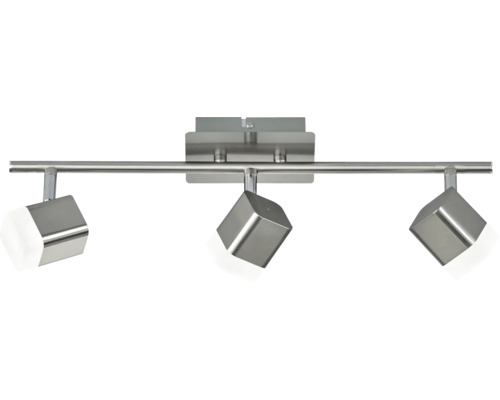 LED bodové svietidlo TRIO RE R82153107 ROUBAIX 3x 3,5 W 3x 400 lm 3000 K matný nikel Stropné svietidlo s tromi reflektormi