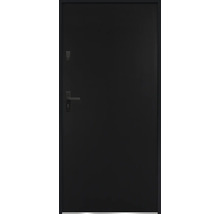 Zatvorené jednokrídlové dvere s rámom a kľučkou