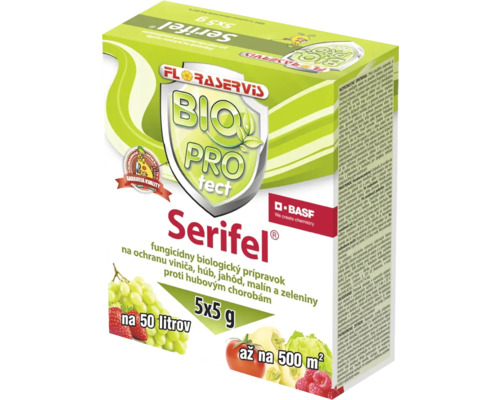 Biologický fungicíd SERIFEL 5x 5 g